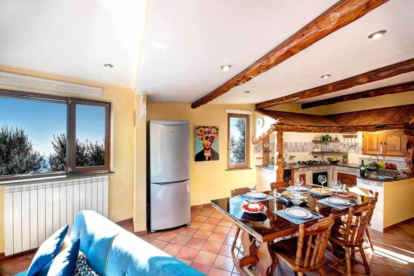 Villa Islamorada Pool And Sea View Massa Lubrense Dış mekan fotoğraf