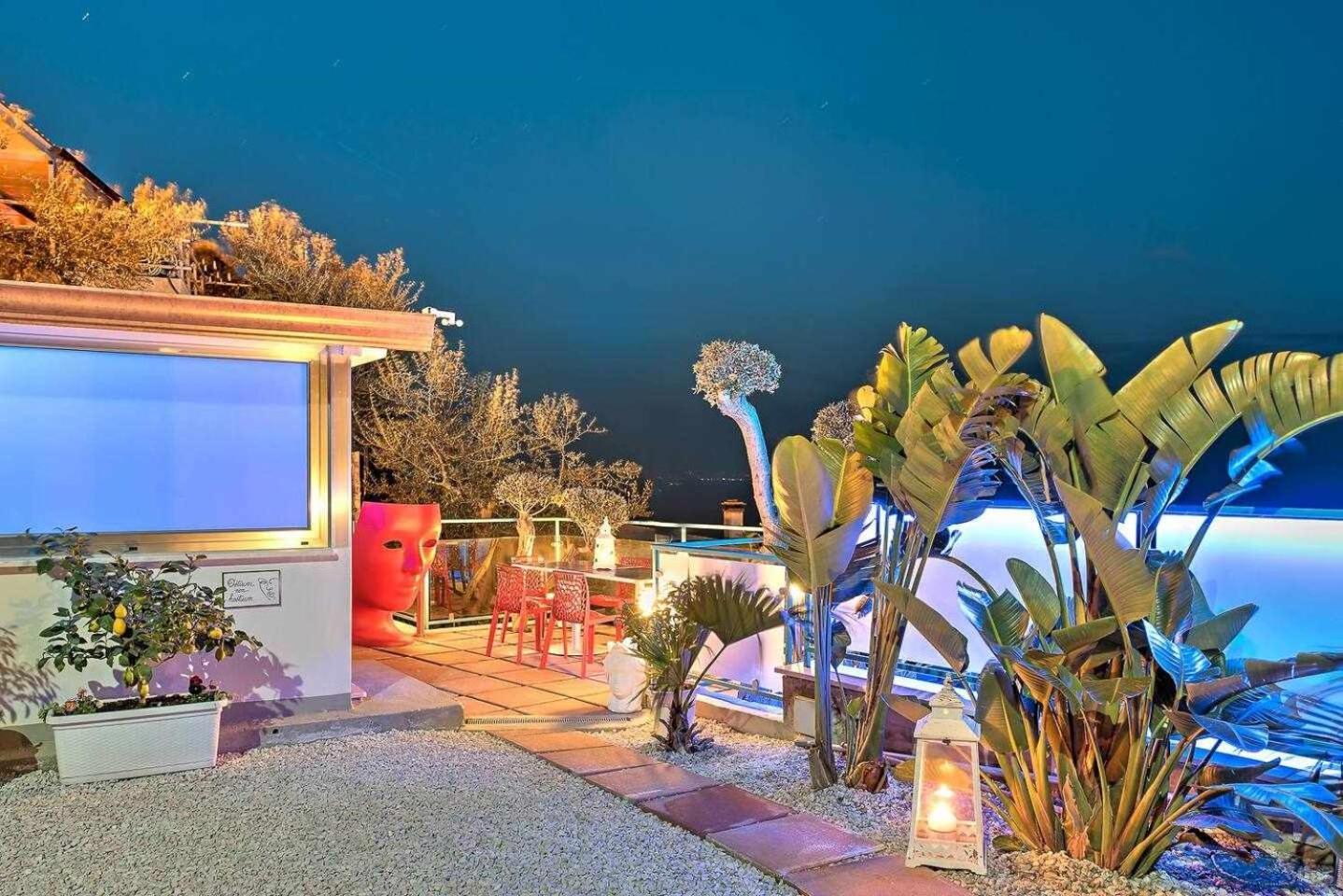 Villa Islamorada Pool And Sea View Massa Lubrense Dış mekan fotoğraf