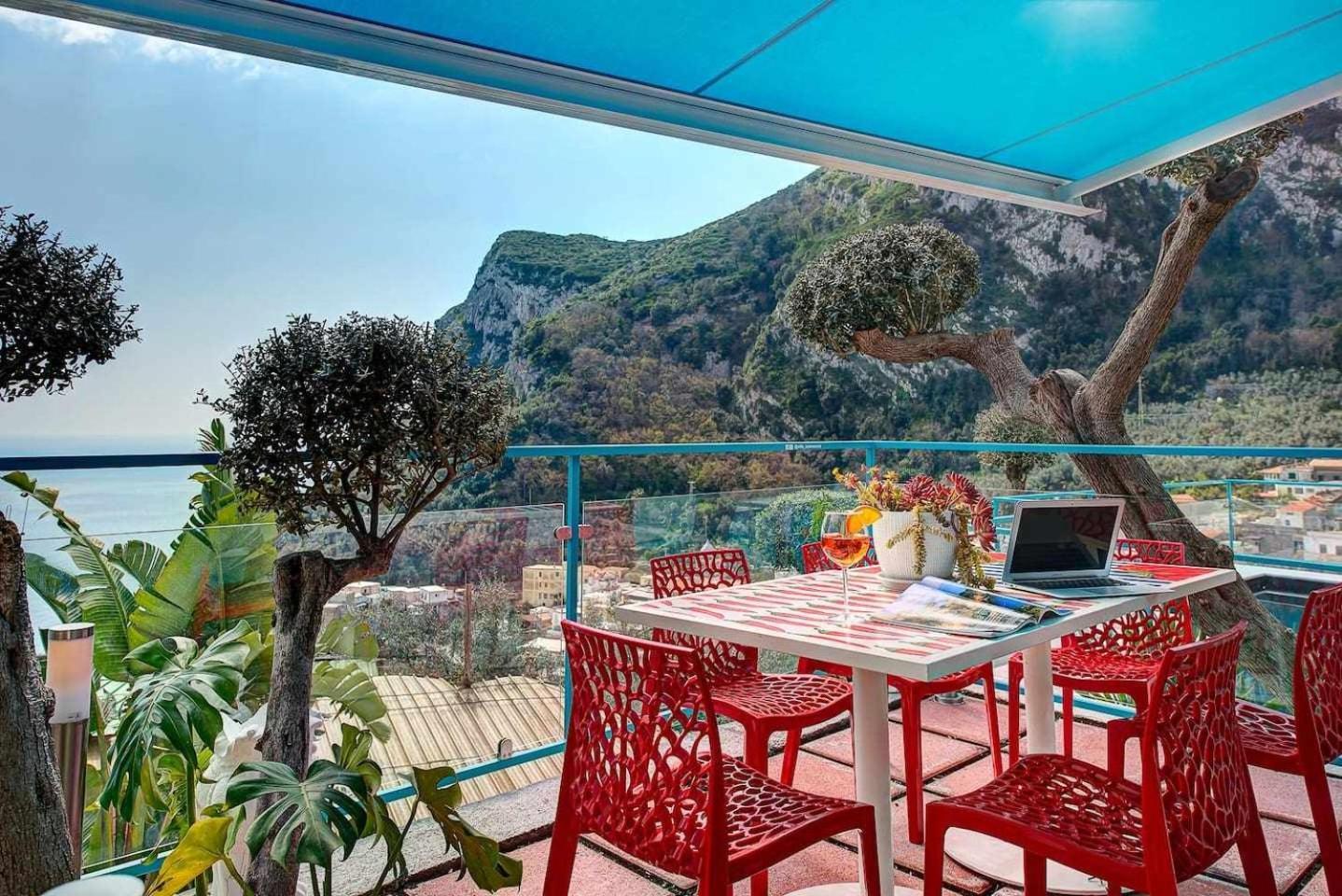 Villa Islamorada Pool And Sea View Massa Lubrense Dış mekan fotoğraf
