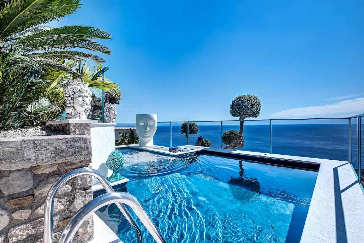 Villa Islamorada Pool And Sea View Massa Lubrense Dış mekan fotoğraf