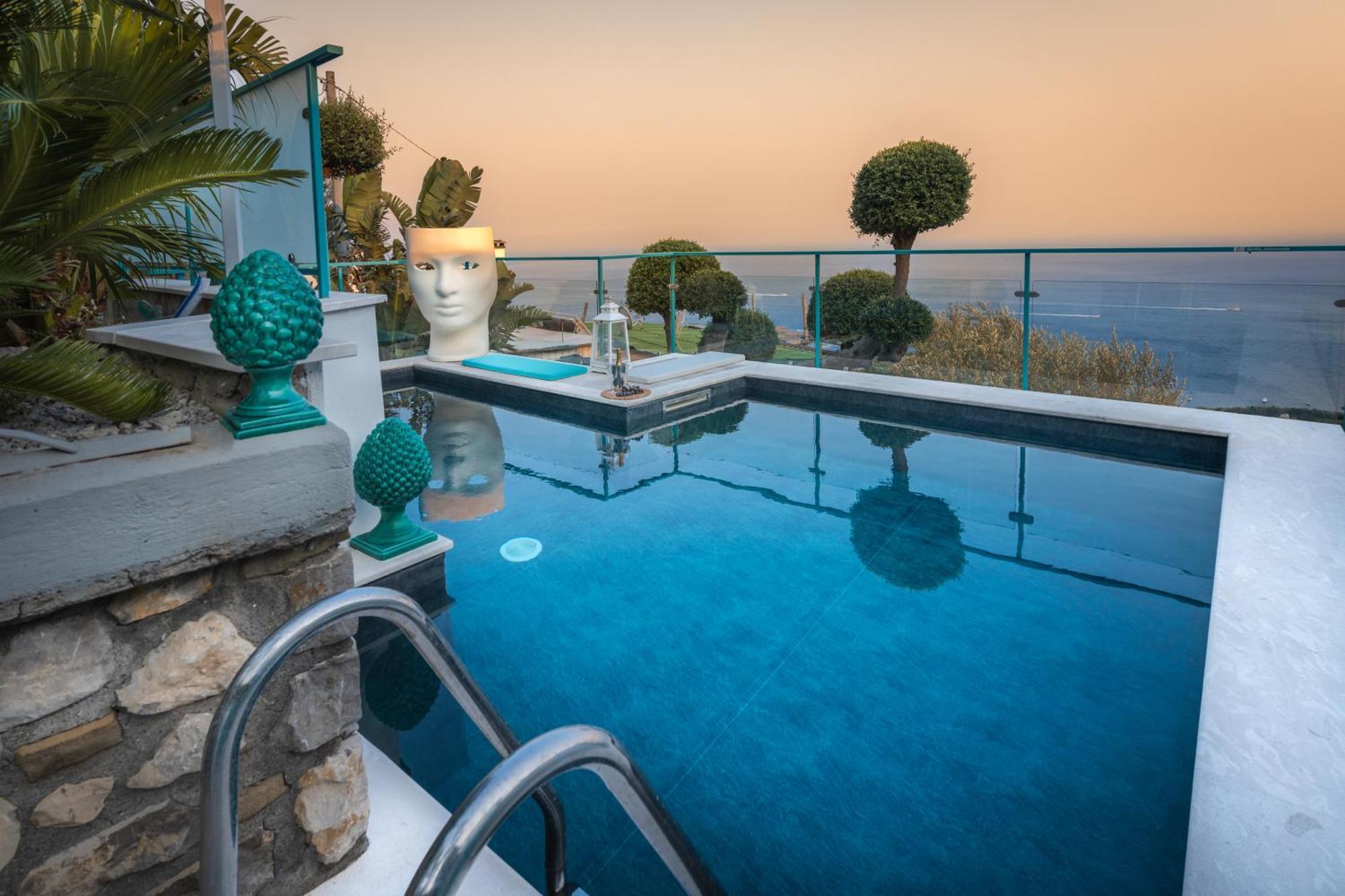 Villa Islamorada Pool And Sea View Massa Lubrense Dış mekan fotoğraf